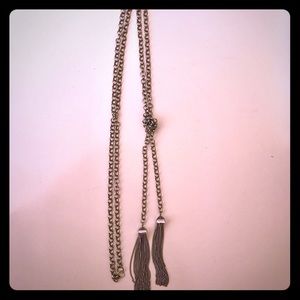 BCBG MaxAzaria tassel necklace